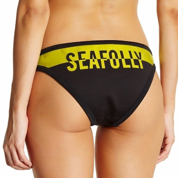 seafolly black bottoms